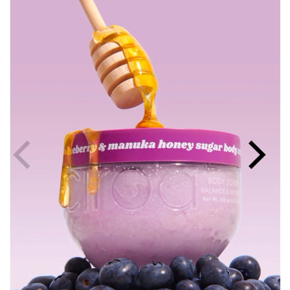 Ciroa Sugar Body Scrub~Blueberry & Manuka Honey